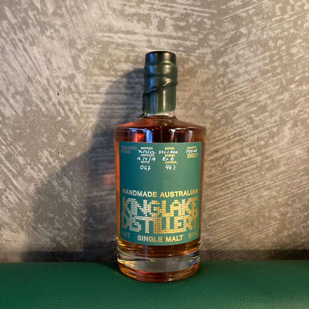 Kinglake Distillery Single Malt Whisky 500ml